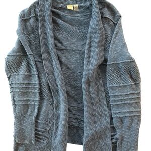 Roxy Women's Slate Blue Cardigan Size L